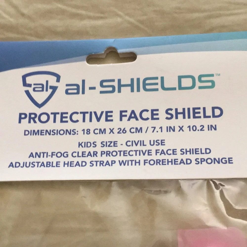 Kids Protective Face Shield 5+